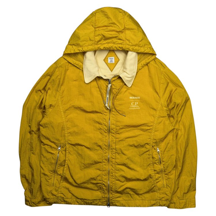 A/W 21 C.P. Company x Sebago Cinquanta M.t.T.N. Hooded Jacket - Yellow