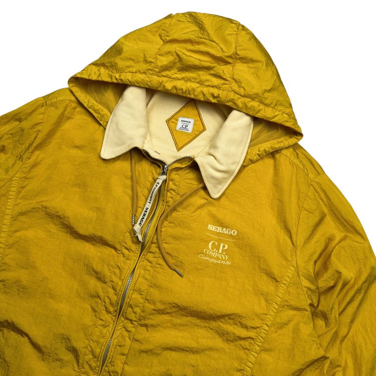 A/W 21 C.P. Company x Sebago Cinquanta M.t.T.N. Hooded Jacket - Yellow imagen 3