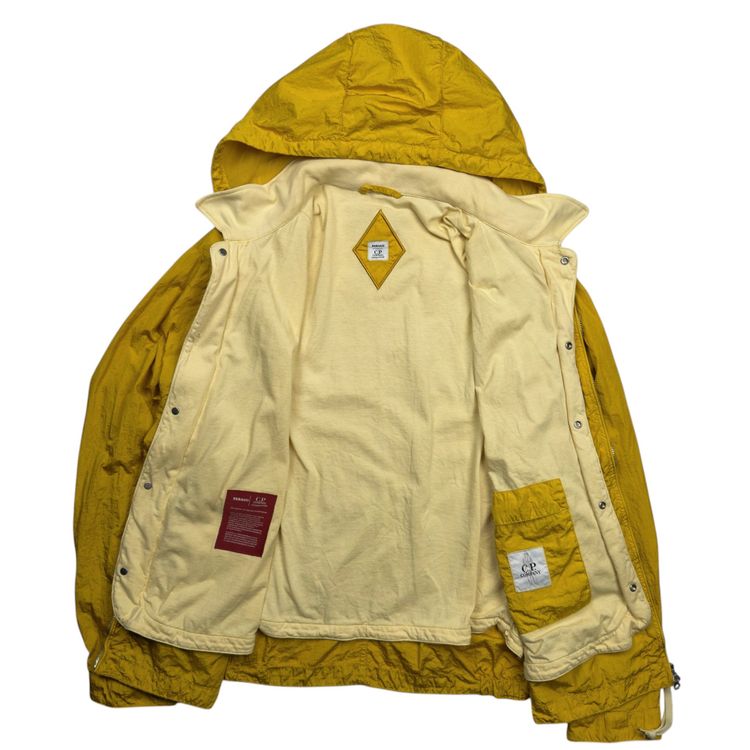 A/W 21 C.P. Company x Sebago Cinquanta M.t.T.N. Hooded Jacket - Yellow imagen 4