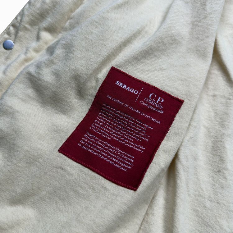 A/W 21 C.P. Company x Sebago Cinquanta M.t.T.N. Hooded Jacket - Yellow imagen 9