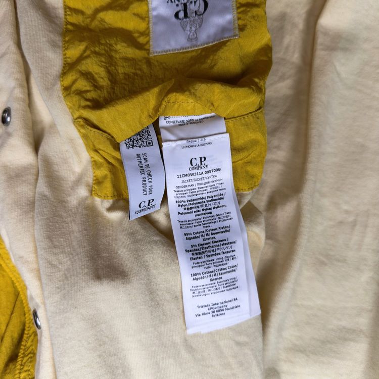 A/W 21 C.P. Company x Sebago Cinquanta M.t.T.N. Hooded Jacket - Yellow imagen 11