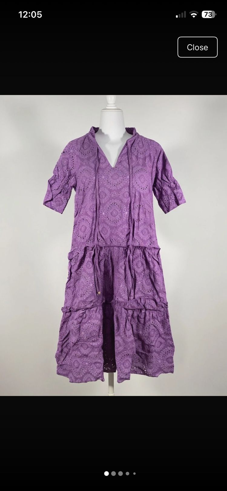 Other Purple Patterned Dress product image