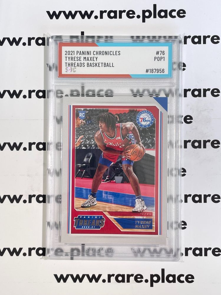 2021 Panini Chronicles Tyrese Maxey Basketball Card