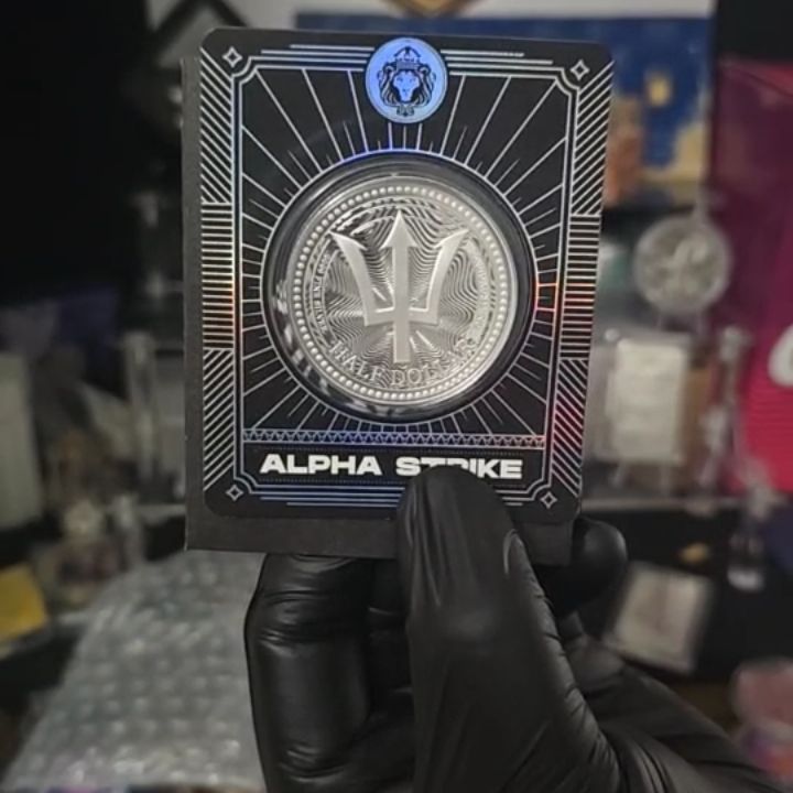 Alpha Industries 1oz silver 999 Alpha strike Coin - Coins product image
