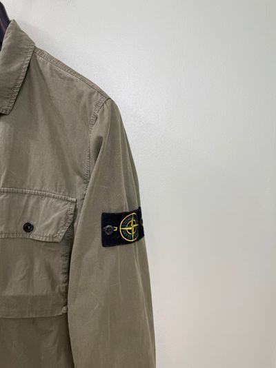 Stone Island Khaki Overshirt 6