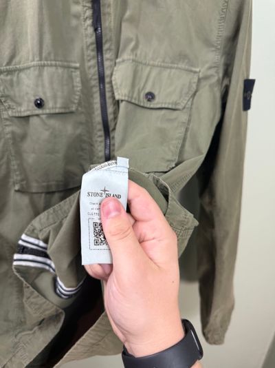 Stone Island Khaki Overshirt 3