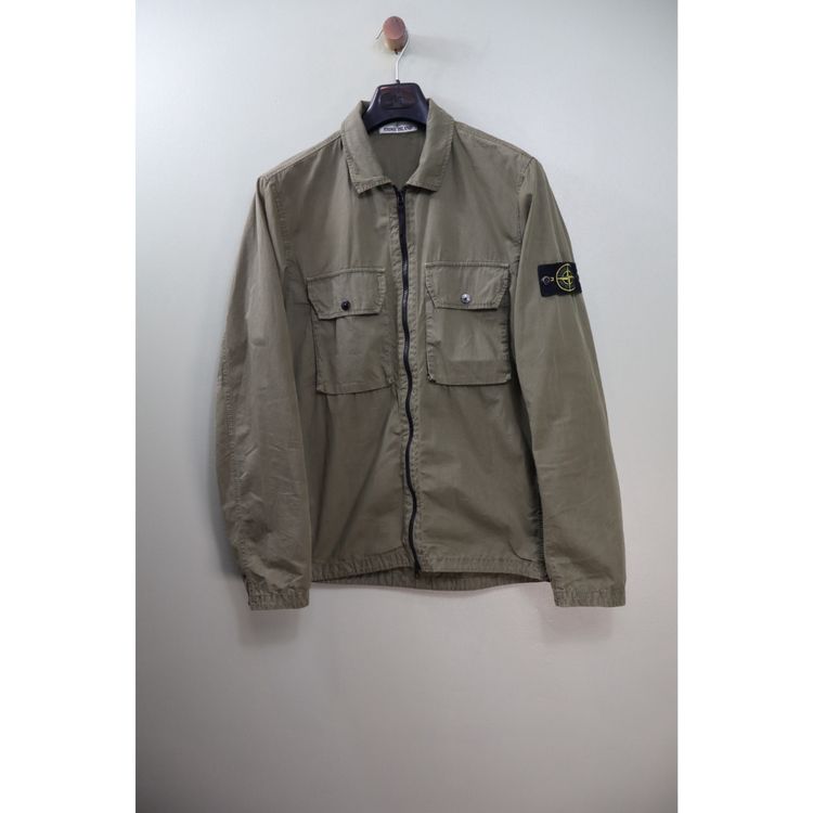 Stone Island Khaki Overshirt