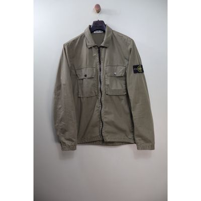 Stone Island Khaki Overshirt