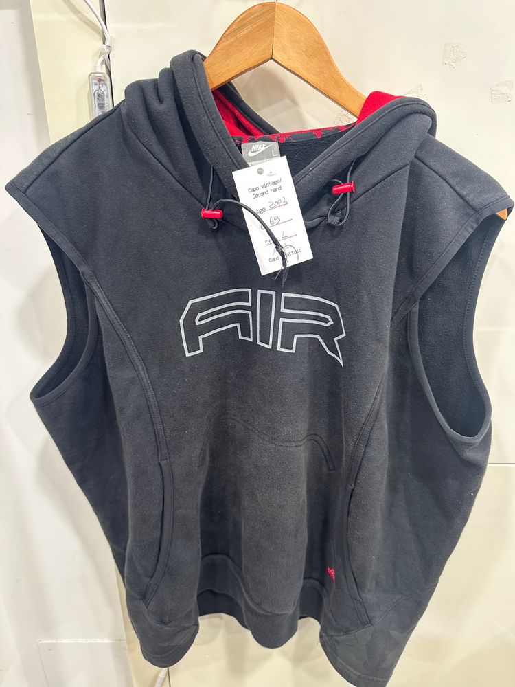 Nike sleeveless hoodie