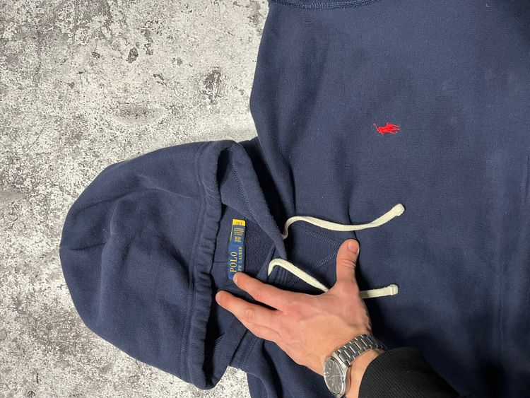 Polo Ralph Lauren Navy Blue Hoodie image 3
