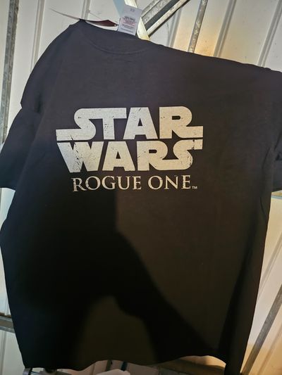 Black Star Wars Rogue One T-Shirt