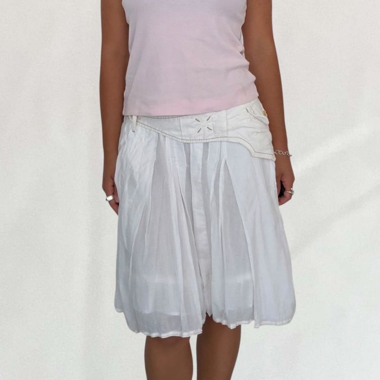 Marithé + François Girbaud midi skirt