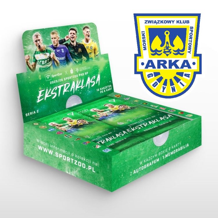 Other ARKA GDYNIA Sportzoo Ekstraklasa 2025/26 PUDEŁKO HOBBY product image