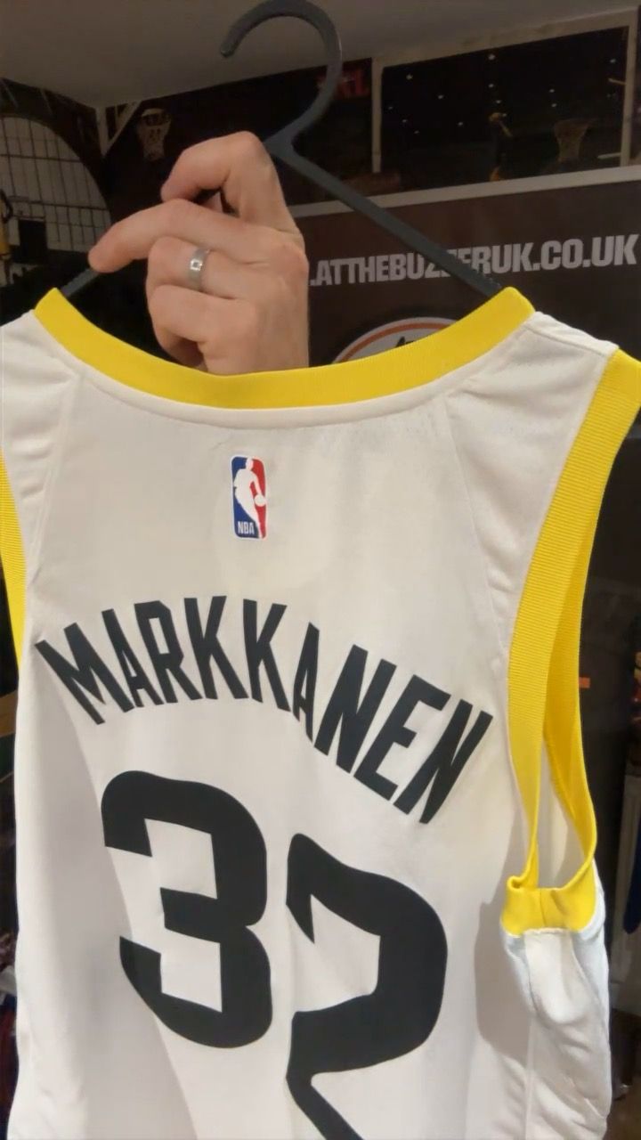 Nike MARKANEN JAZZ WHITE NIKE JERSEY LARGE  product image