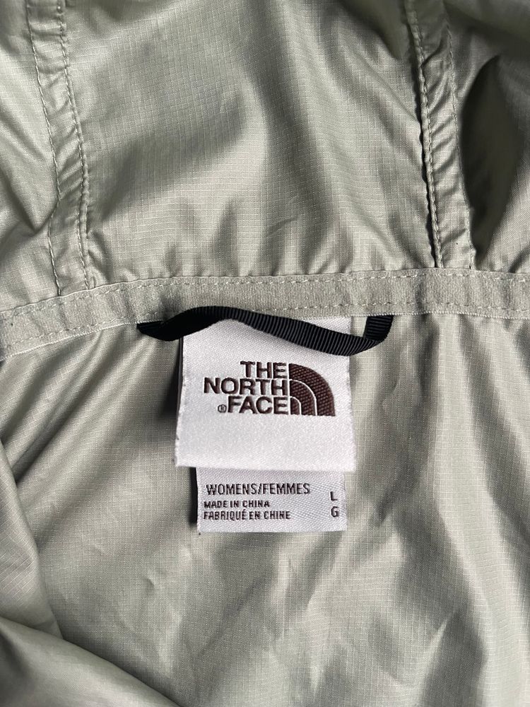 Olive Green North Face Windbreaker image 3