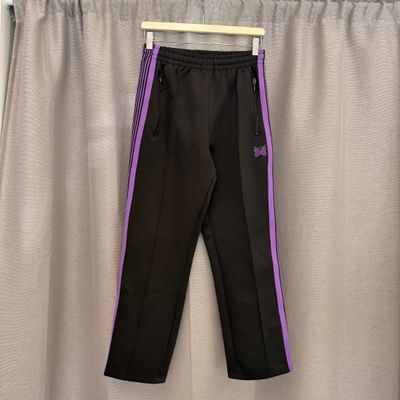 Needles Trackpants Black Purple