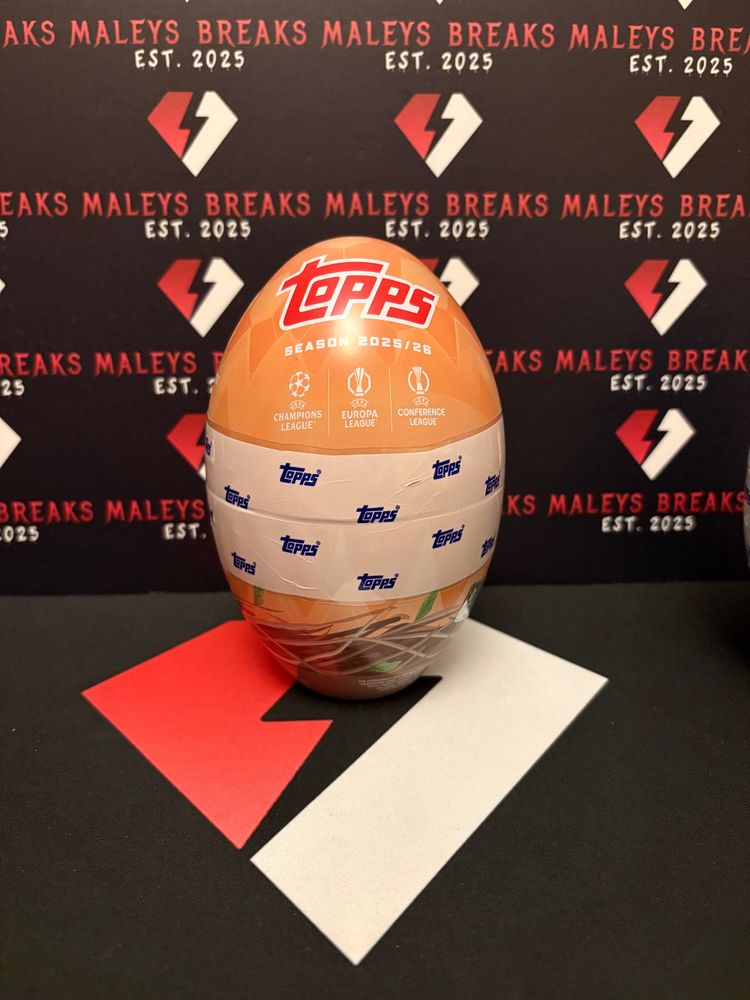 Topps UEFA Club Competitions Flagship 2025/26 Spring Tin *RIPPED ON LIVE*