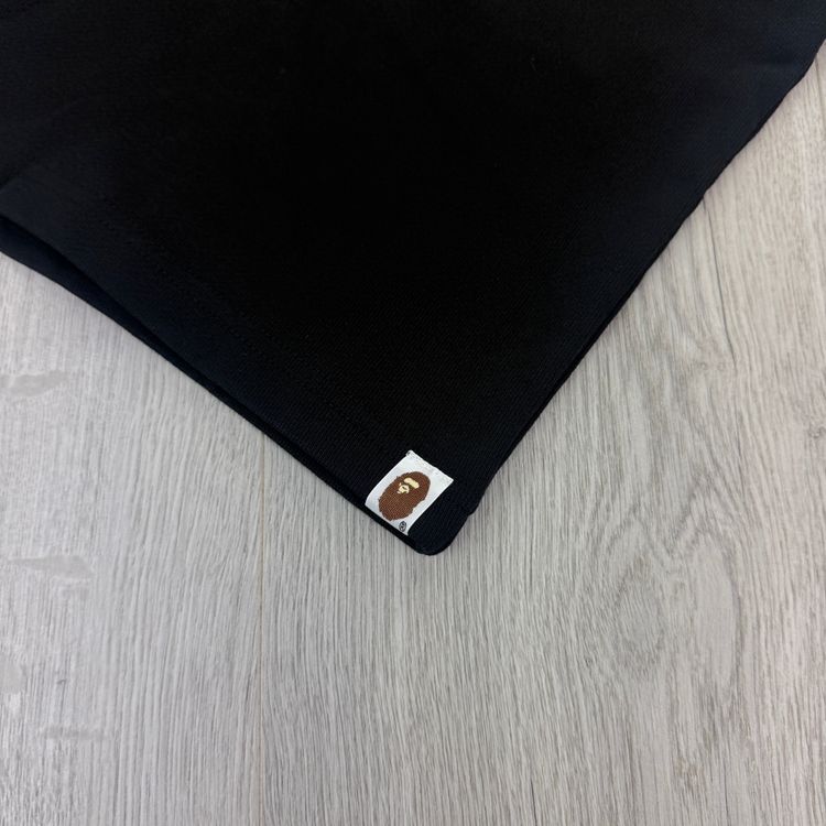 Bape Men’s Black Front Shark Shorts image 2