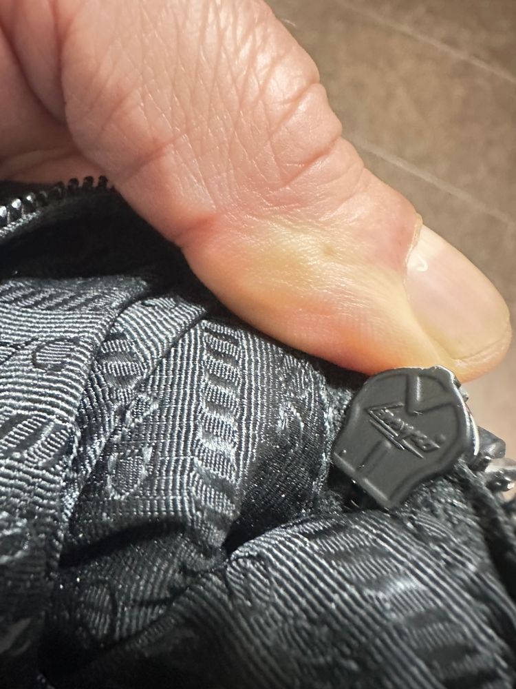 Prada Black Nylon Shoulder Bag image 7