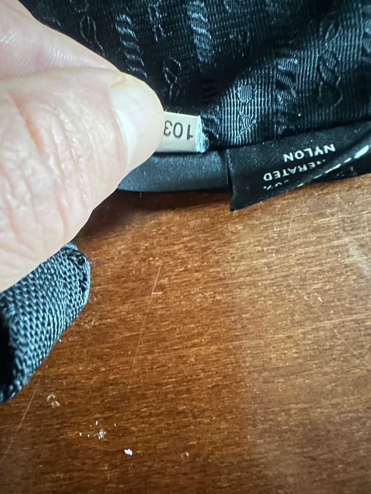 Prada Black Nylon Shoulder Bag image 4