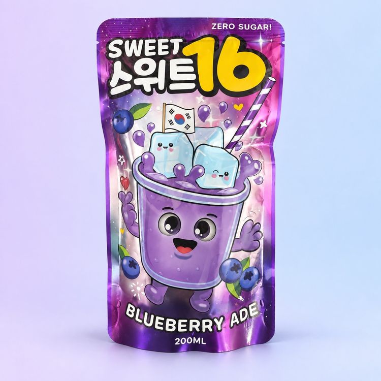 Sweet 16 Blueberry Ade 200Ml