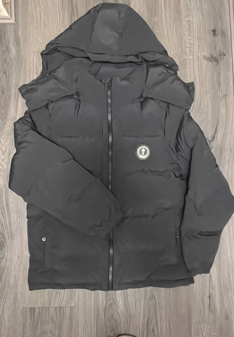 Trapstar Irongate Stone Grey Detachable Hood Puffer