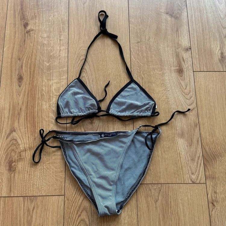 Immagine di Black striped petit bateau bikini - Size S 1