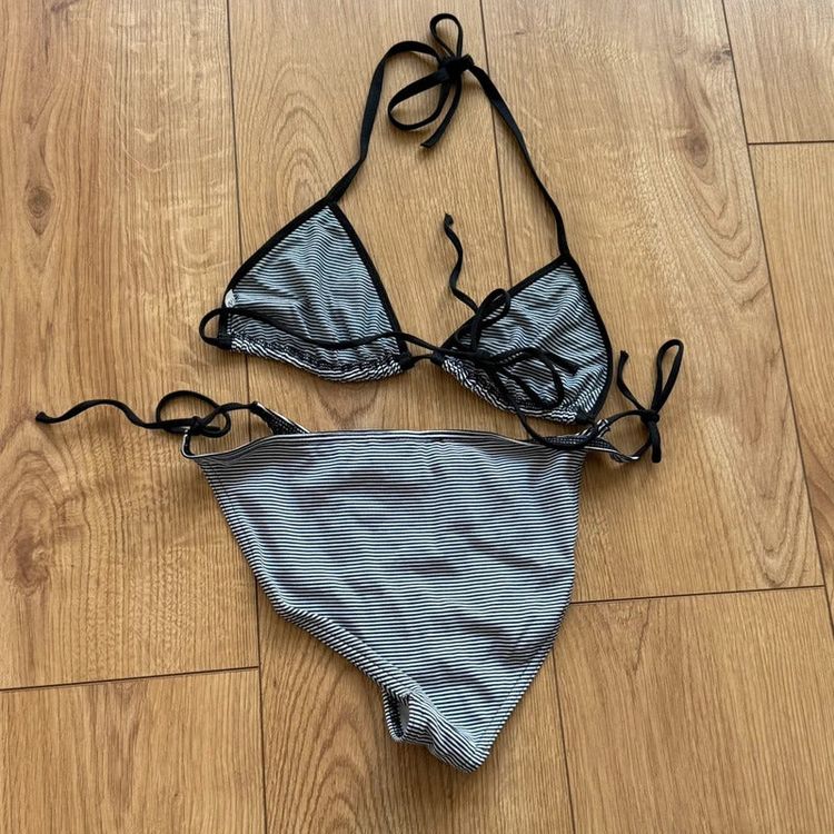 Immagine di Black striped petit bateau bikini - Size S 5