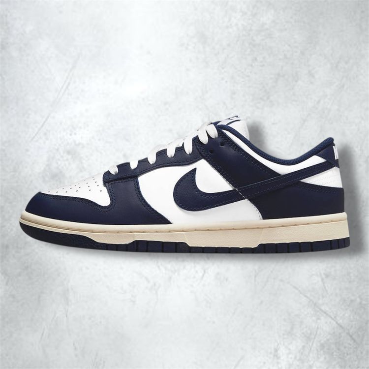 Nike Dunk Low ‘White/Midnight Navy’ (SIZE UK 4.5/5)