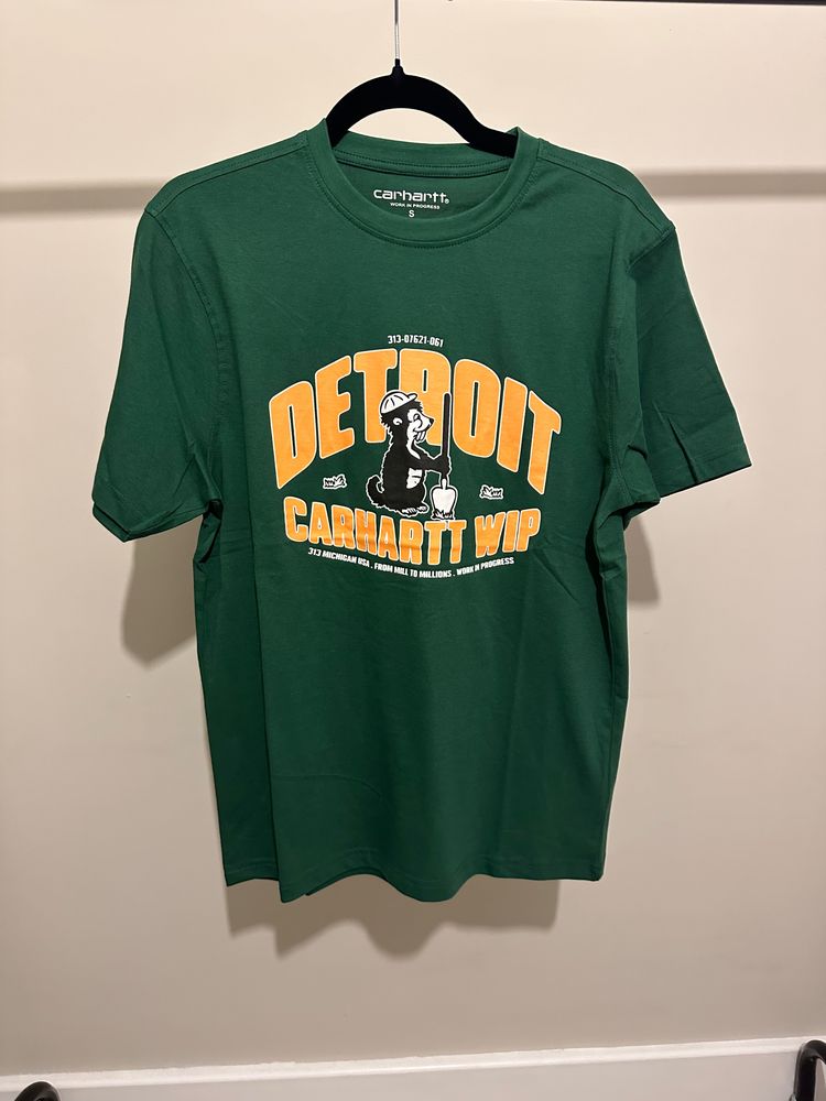 Carhartt Wip Green Graphic T-Shirt