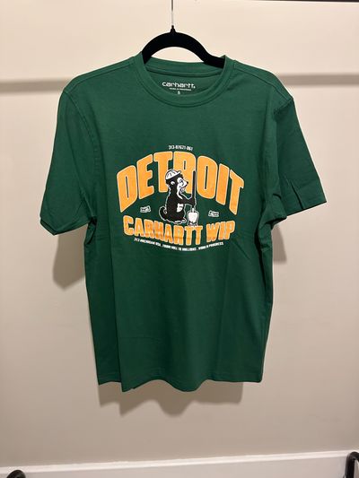 Carhartt Wip Green Graphic T-Shirt
