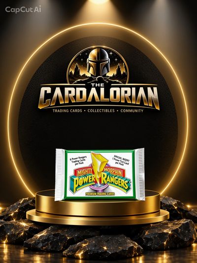 Power Rangers Trading Card pack