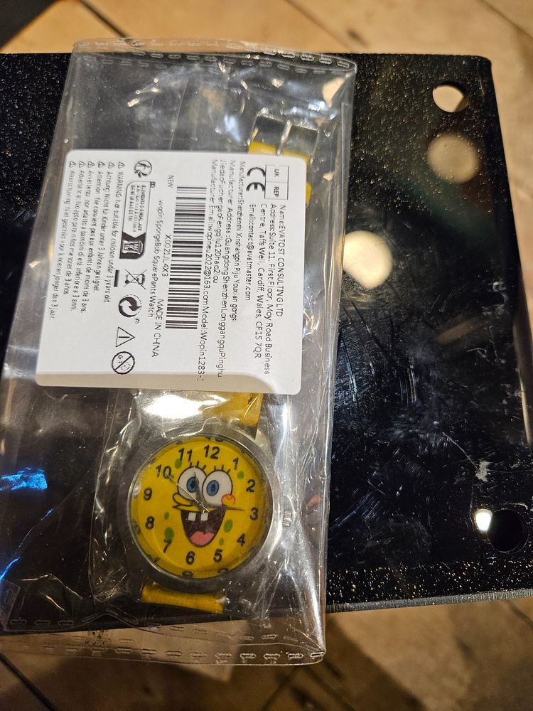Other Yellow Spongebob Squarepants Wristwatch product image