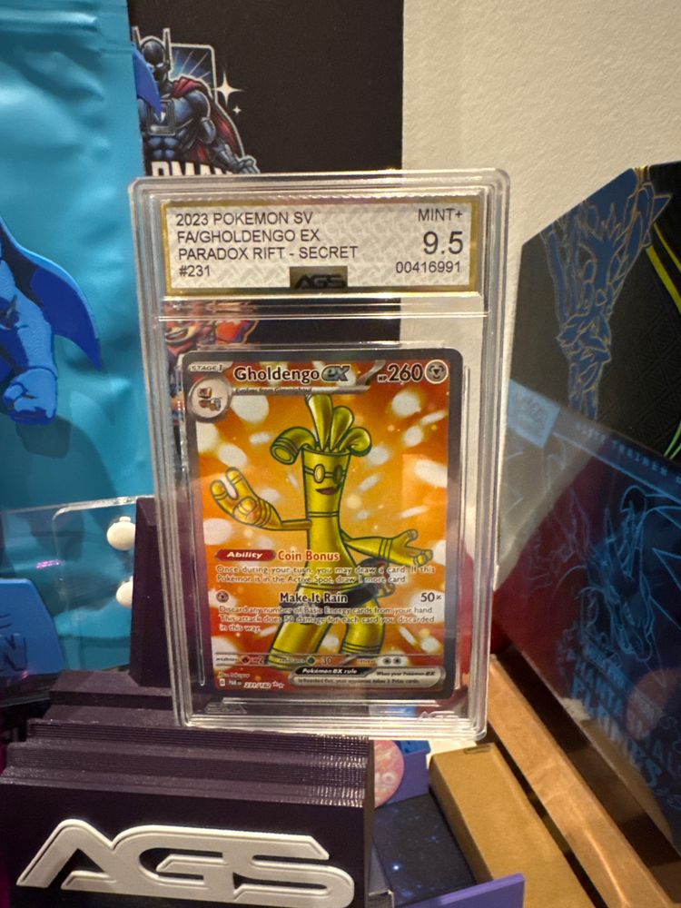 Pokemon 2023 Pokemon Sv Fa/Gholdengo Ex Paradox Rift Secret Card product image