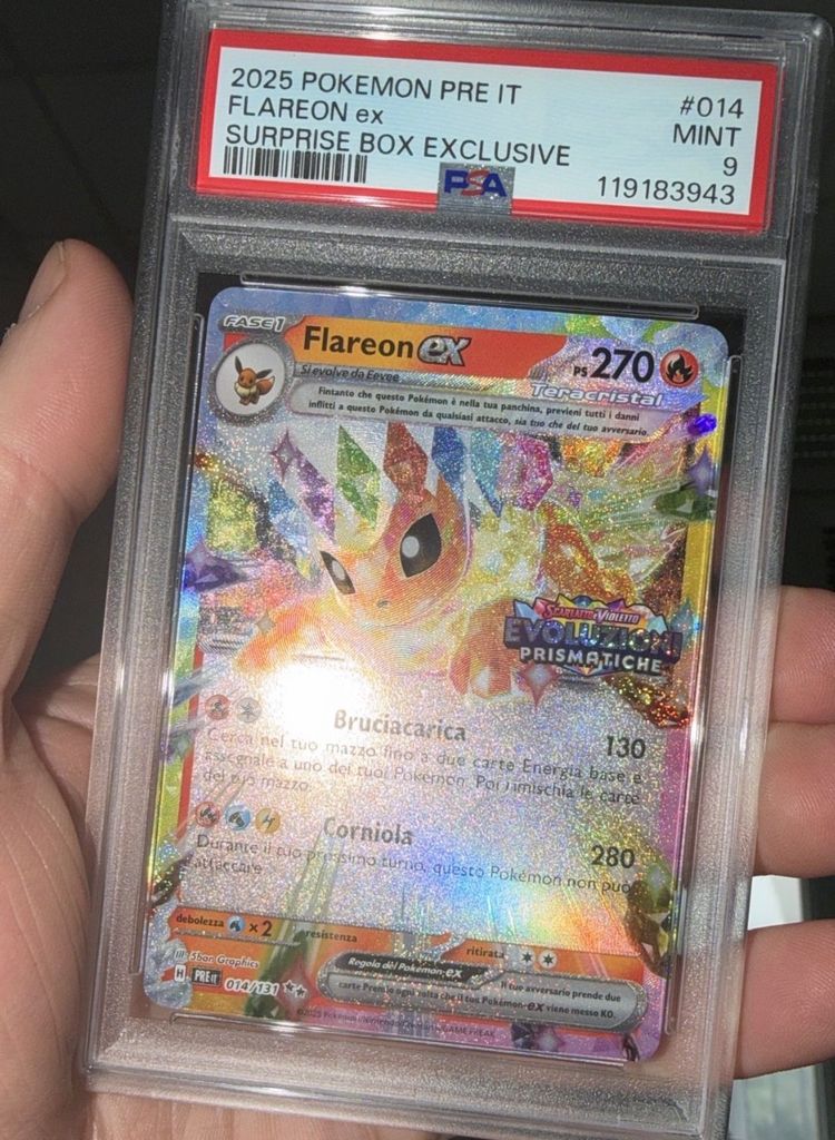 Pokémon Flareon Ex Pokémon Card product image