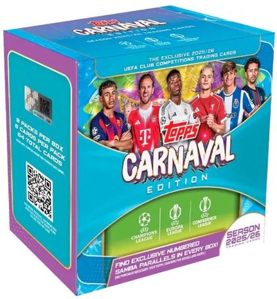1 x spot x 1caja Topps Carnaval UCc . B 954