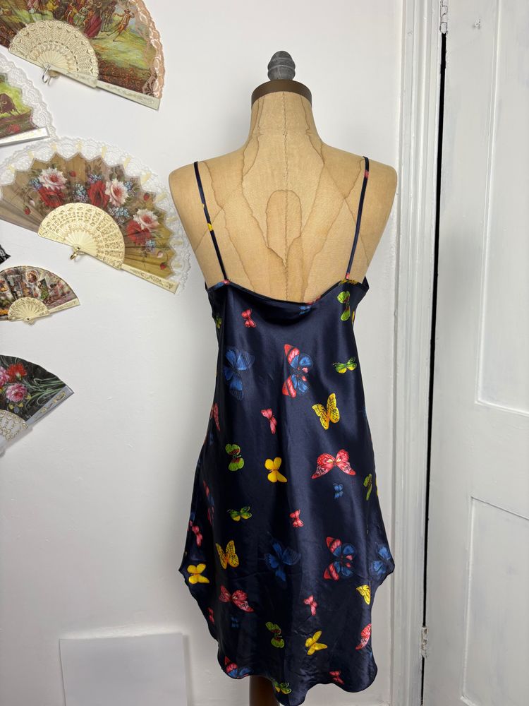 Y2K  Butterfly Print Slip Dress 3