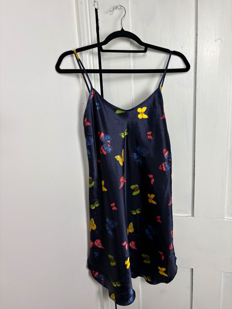 Y2K  Butterfly Print Slip Dress 7