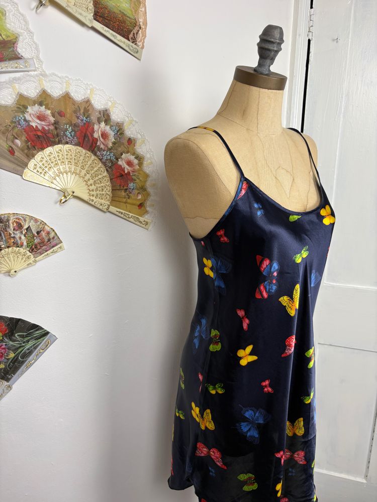 Y2K  Butterfly Print Slip Dress 5