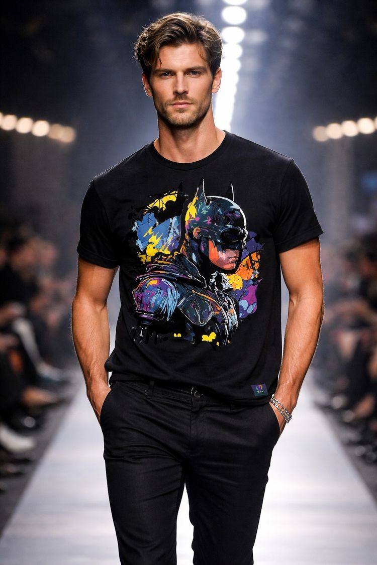 Other Black Batman Graphic T-Shirt product image