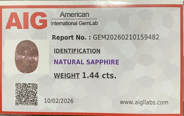 Natural Pink Sapphire Gemstone image 2