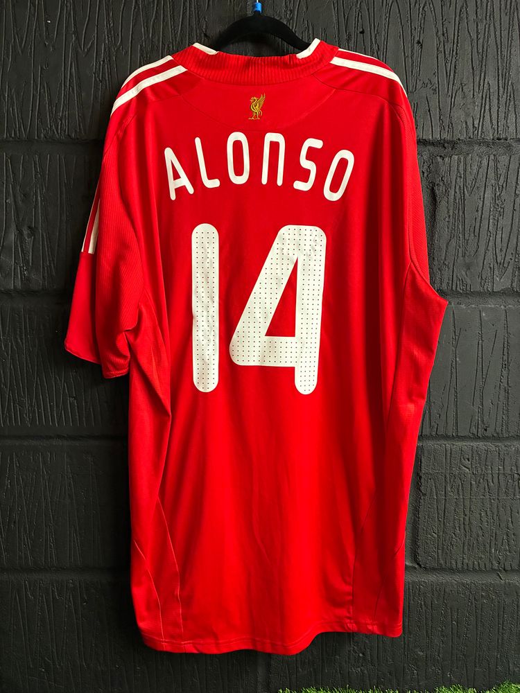 Liverpool 2008/10 Home Shirt - XXL - Alonso 14