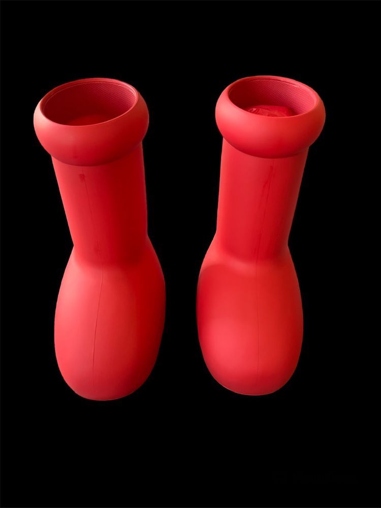 Big Red Boots by MSCHF 3