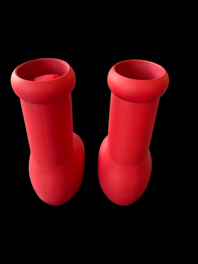 Big Red Boots by MSCHF 2