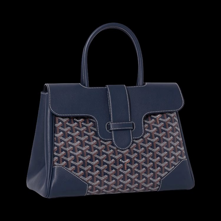 Goyard Saigon Tote Bag Navy Blue image 1