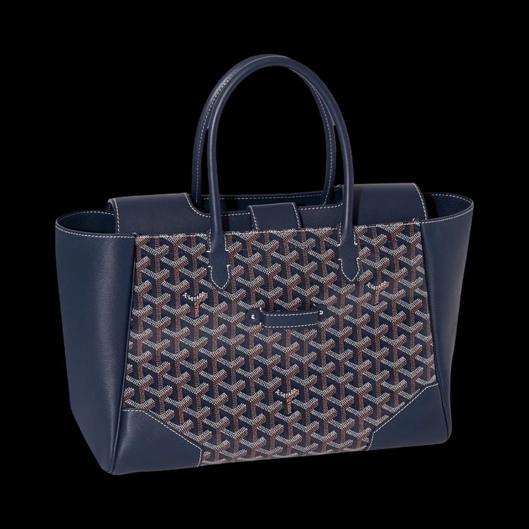 Goyard Saigon Tote Bag Navy Blue image 7