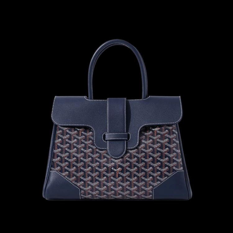 Goyard Saigon Tote Bag Navy Blue image 4