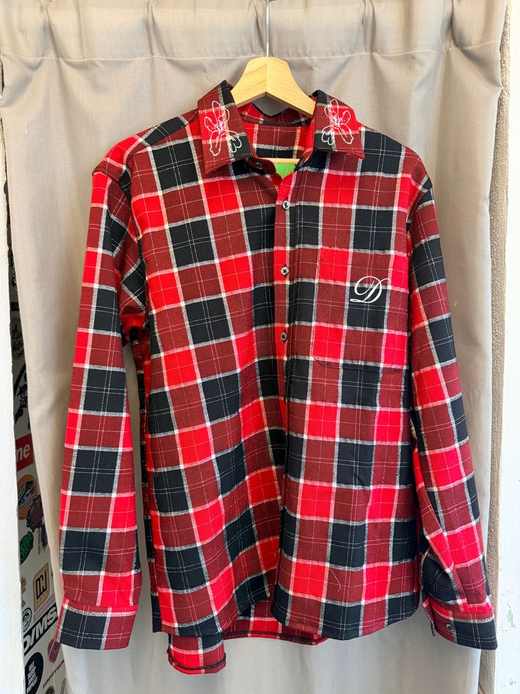 Red And Black Plaid Shirt