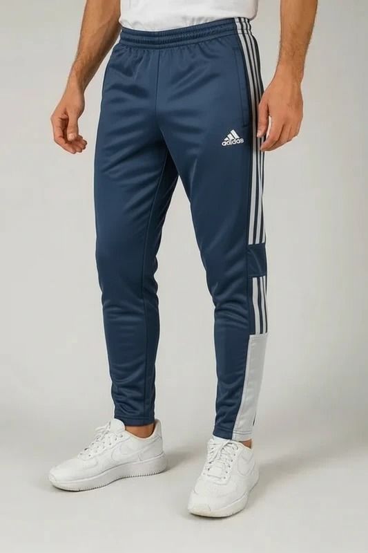 Adidas Originals Dresy męskie Adidas Track Pants 176/M granatowo-srebrne 3 paski vintage 2k03 product image