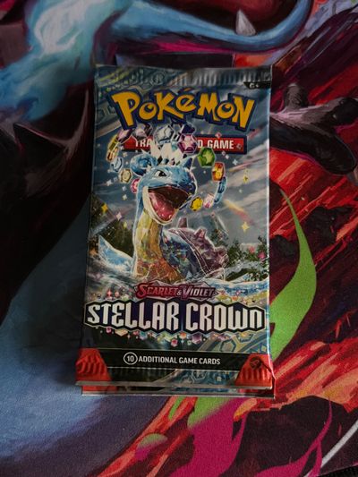 Pokémon Trading Card Game Scarlet & Violet Stellar Crown Booster Pack